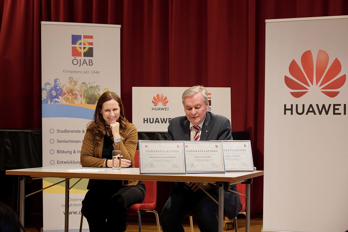 C. Rieder (Huawei) und D. Fröhlich (ÖJAB)_cYIELD 