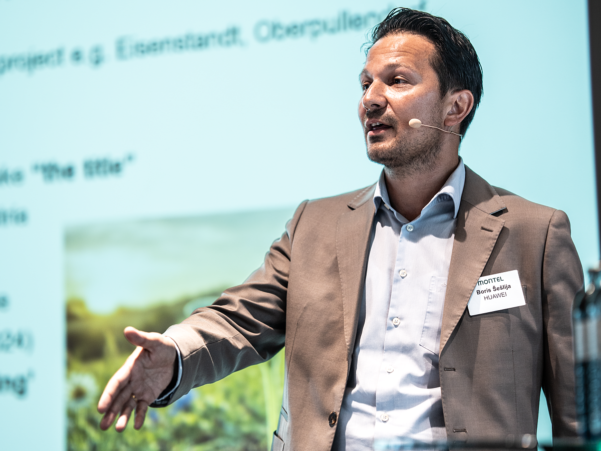 Boris Šešlija von Huawei Austria am Austrian Energy Day